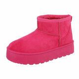 Fuchsia daimen meisjes winterboot Vivie_