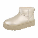 Bottes d'hiver pour filles or  Vivie_