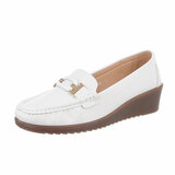 Witte mocassin Annelien_