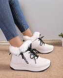 Witte hoge winter sneaker Nikkie_