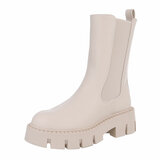 Beige Chelsea boot Romy_