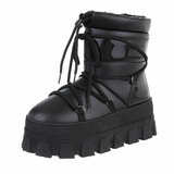 Zwarte winterboot Hiba_