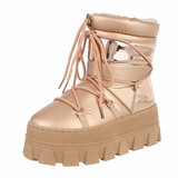 Gouden winterboot Hiba_