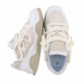 Beige lage sneaker Anja_