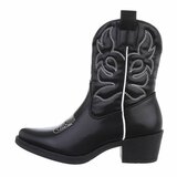 Zwarte biker-western boot Selinde._