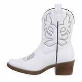 Witte biker-western boot Selinde._