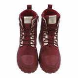 Bordeaux daimen mix boot Orlinda _