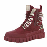 Bordeaux daimen mix boot Orlinda _