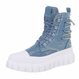 Blauwe jeans boot Orlinda _