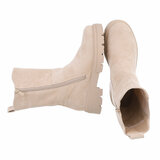 Beige daimen Chelsea boot Justine_