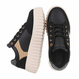 Zwarte lage sneaker Ashani_