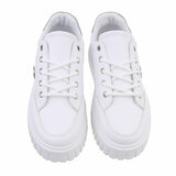 Witte lage sneaker Ashani_