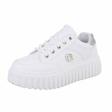 Witte lage sneaker Ashani_