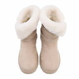 Beige daimen winterboot Bahia_