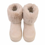 Beige daimen winterboot Roxanne_