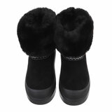 Zwarte daimen winterboot Roxanne_