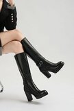 Bottes hautes noires chic Anca_