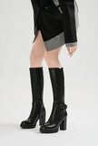 Bottes hautes noires chic Anca_