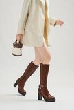 Bottes hautes camel chic Anca_