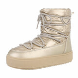 Gouden winter-snowboot Barbalina_