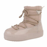 Kaki bruine winter-snowboot Barbalina_