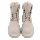 Beige suede boot Chrissy_