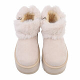 Beige daimen winterboot Janie_