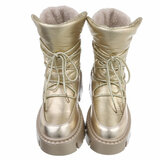 Gouden winter-snowboot Asilay_