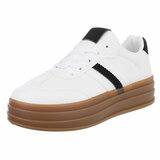 Witte lage sneaker Dietie_