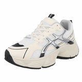 Beige lage sportieve sneaker Corola_