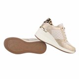 Beige hoge sneaker Ariesta_