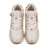 Beige hoge sneaker Ariesta_