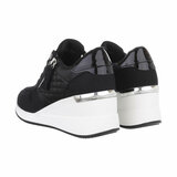 Zwarte hoge sneaker Ariesta_