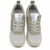 Groene hoge sneaker Benita_