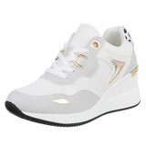 Witte hoge sneaker Bintou_