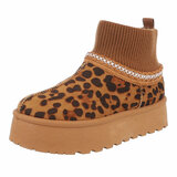 Leopard daimen winterlaarsje Louan_