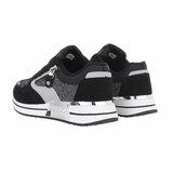 Zwarte lage sneaker Coba_