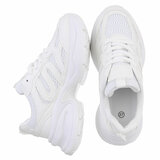 Witte lage sneaker Saakie_