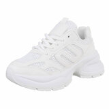 Witte lage sneaker Saakie_