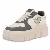 Groene lage sneaker Beata_