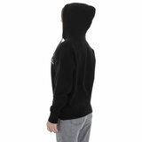 Zwarte hoodie met opschrift_