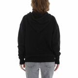 Zwarte hoodie met opschrift_