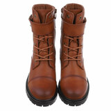 Camel halfhoge boot Angelika_