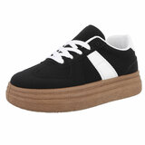 Zwarte lage sneaker Kitty_