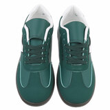 Groene lage sneaker Kanika_