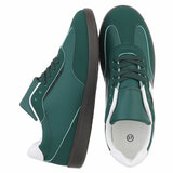 Groene lage sneaker Kanika_