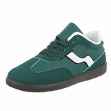 Groene lage sneaker Kanika_