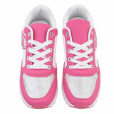 Fuchsia hoge sneaker Barbura_