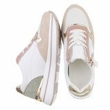 Rose lage mixed sneaker Jenny_