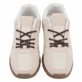 Beige lage sneaker Joelle_